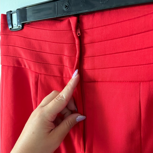 Midi Red Skirt - Picture 4 of 5